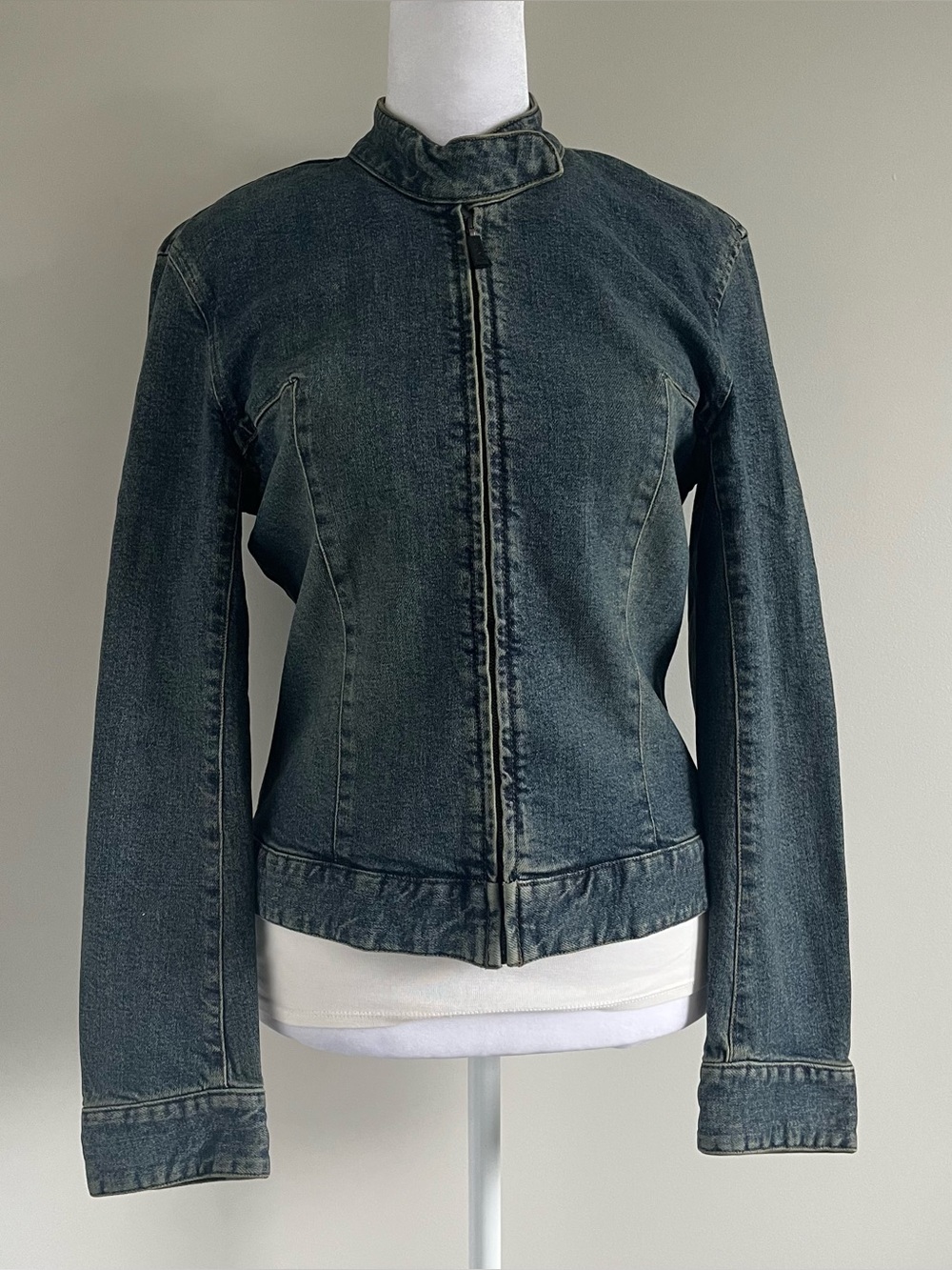 Y2K DKNY Fitted Denim Jacket